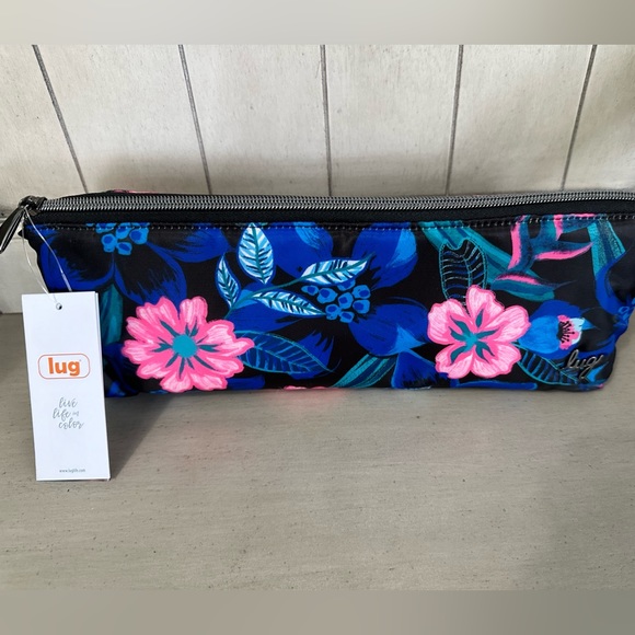 🌺 NWT Lug 3 Piece Schooner Storage Pouches in Resort Black 🌺 - Picture 3 of 9